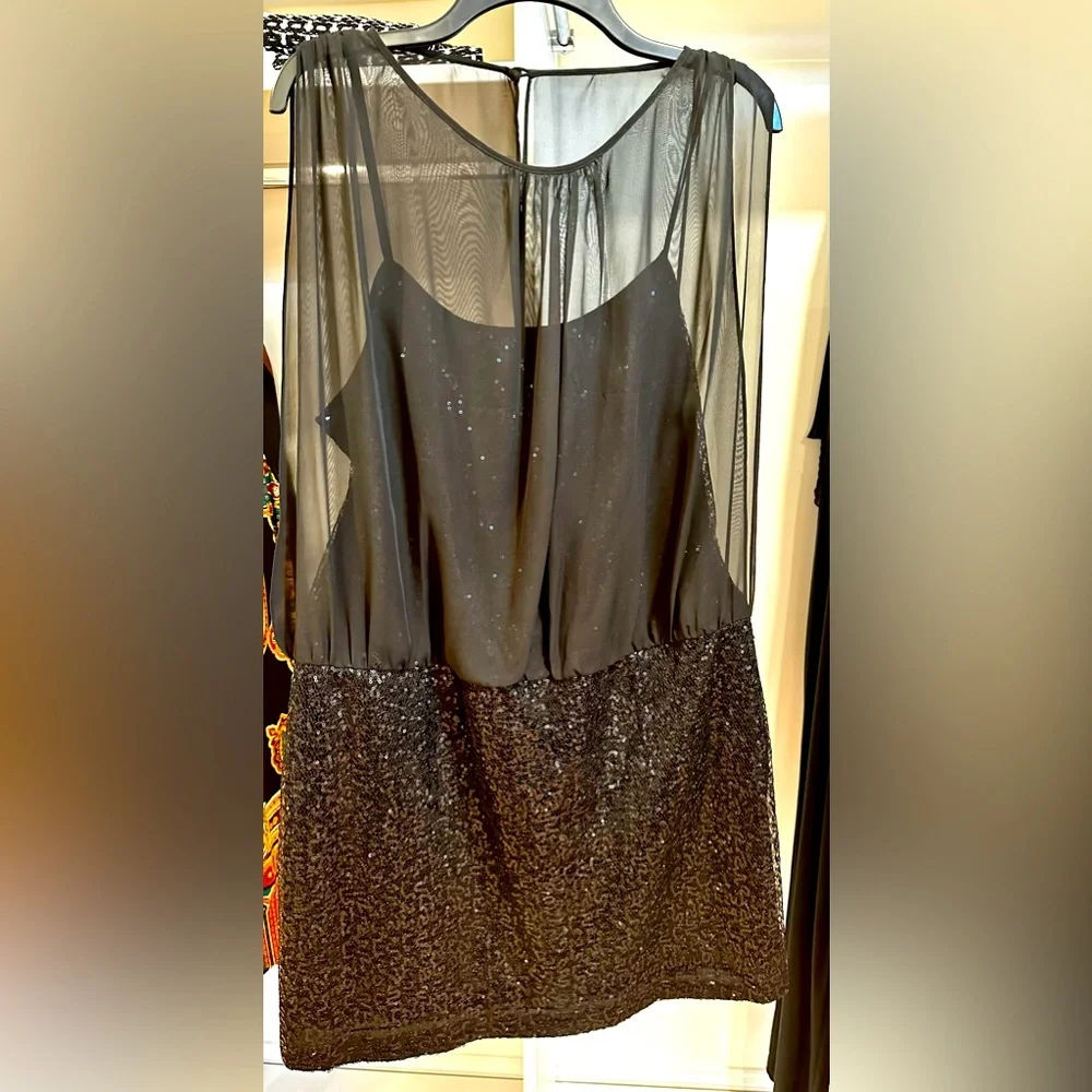 BRAND NEW - Gorgeous Sequined & Sheer Dress! π Size 14 - Must See!!! π - Picture 1 of 11